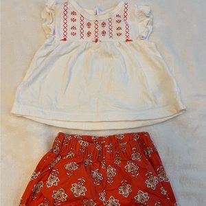 3 months girls 2 pc outfit